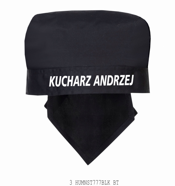 Personalizirana kuhinjska bandana šefa kuhinje