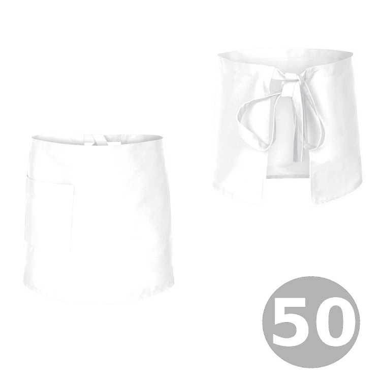 Bela natikača dolžine 50 cm
