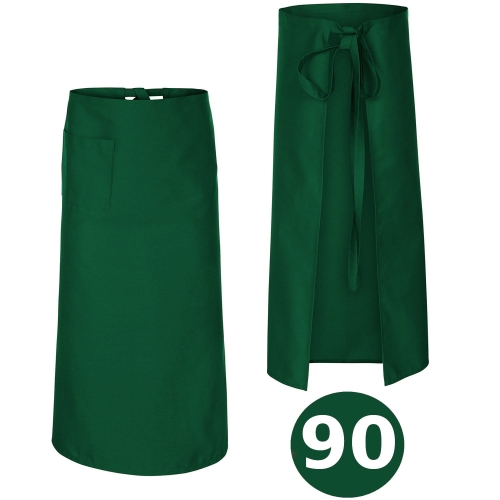 Kuharska, natakarjeva in barmanska predpasnik dolžine 90 cm.