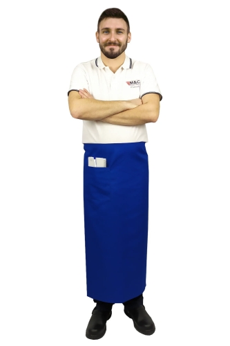 Modra natikača za natakarje dolžine 90 cm