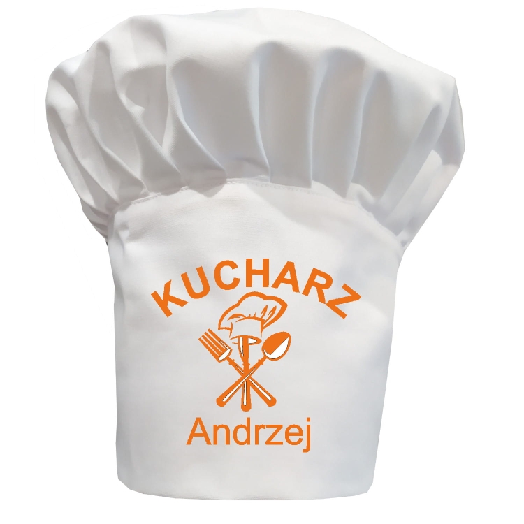 Črna kuhinjska kapa Kuhar.