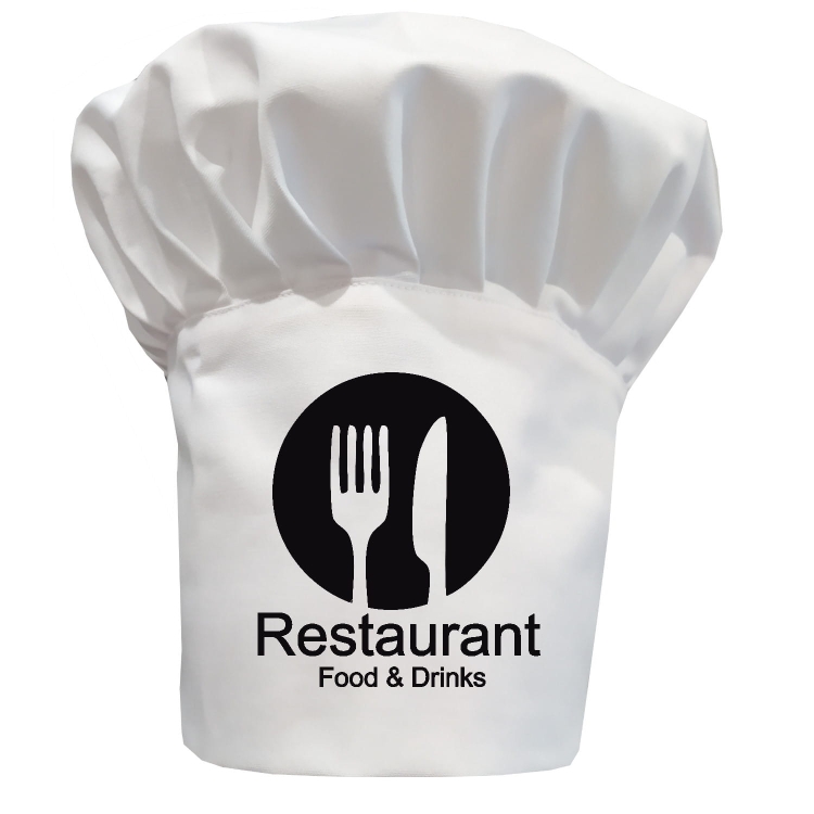 Tvoj napis na kuharski kapi Restaurant Food&Drinks