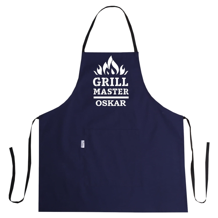 Kuhinjski predpasnik z natisom Grill Master