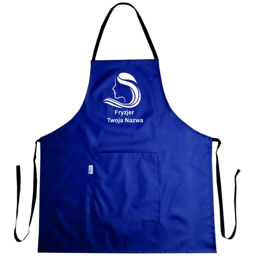 Vodoodporna delovna obleka 'Zlati Frizer' z grafiko