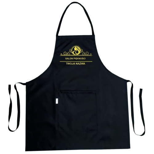 Vodoodporna frizerska predpasnik z grafiko 'Salon lepote'
