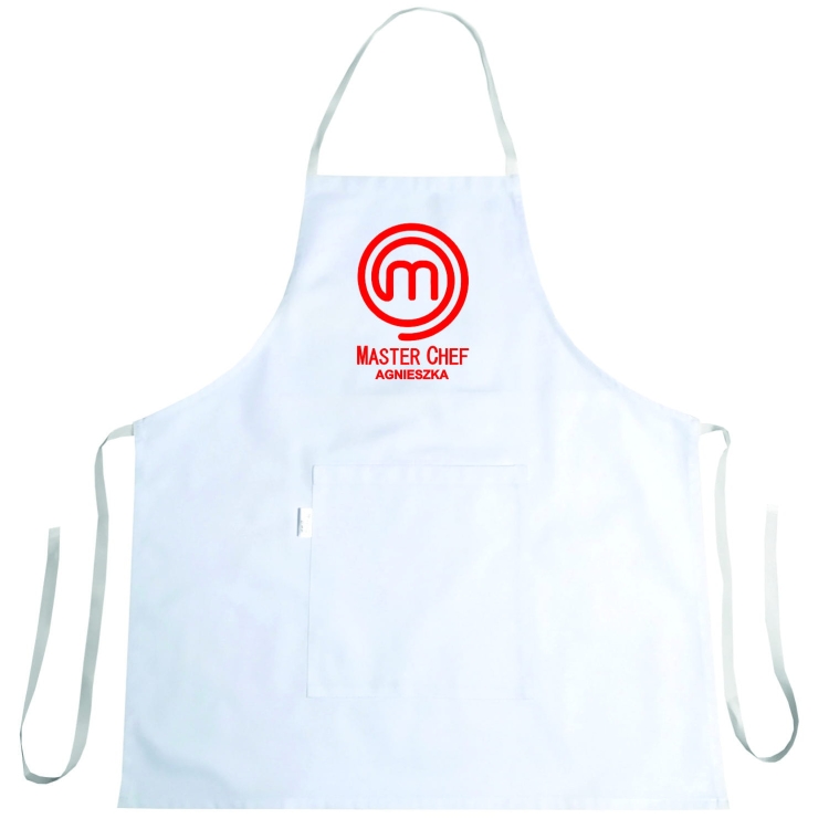 Kuhinjski predpasnik MASTER CHEF z imenom in priimkom