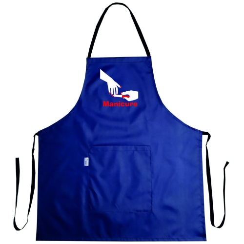 Kozmetični predpasnik 'Manicure' z grafiko trden