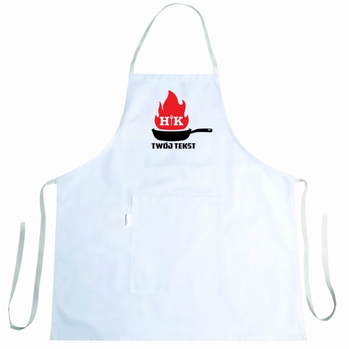 Kuhinjski predpasnik z grafiko 'Hells Kitchen'