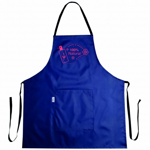 Vodoodporna kozmetična halja z grafiko 100% naravne kozmetike