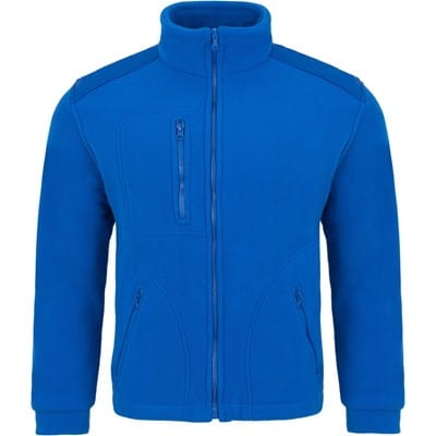 Modra polarna jopica v udobnem kroju