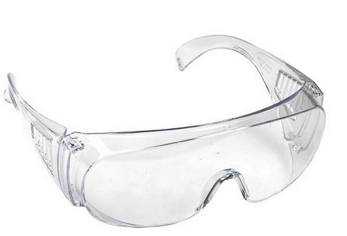 Zaščitna očala, laboratorijska, proti brizganju.