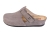 Szare klapki zdrowotne skórzane anatomiczne