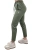 Oliwkowe spodnie medyczne damskie BASIC PREMIUM