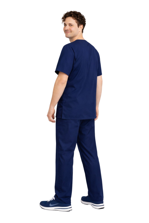 Moški medicinski komplet v temno modri barvi