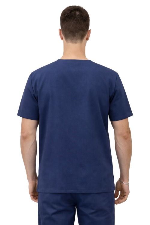 Granatowa bluza medyczna męska Cherokee Stretch