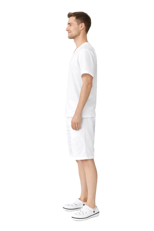 Zestaw piekarza, unisex, bluza i spodnie krótkie