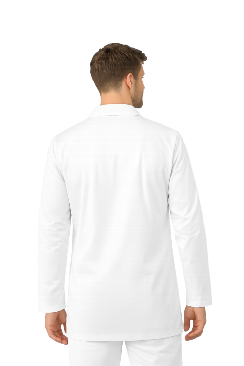 Bluza medyczna męska z długim rękawem