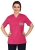 Bluza medyczna amarant z własnym nadrukiem kreator online model M80 unisex.jpg