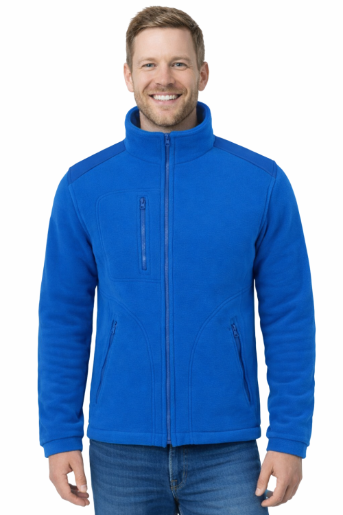 Bluza polarowa chabrowy z chabrowymi wstawkami gramatura 360.png