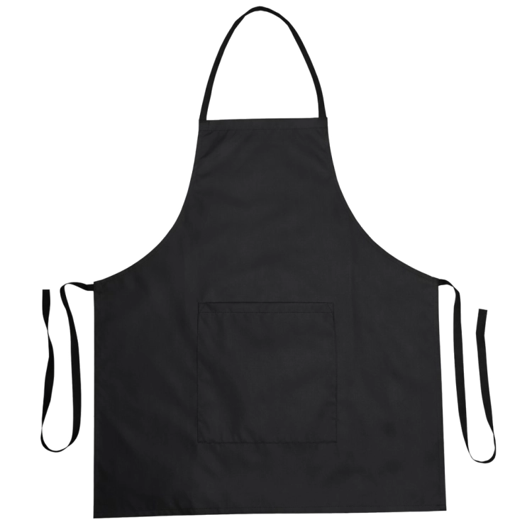 Fartuszek fryzjerski wiązany z tyłu czarny mockup.png