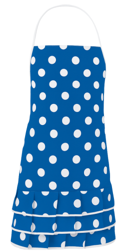Niebieski fartuch kuchenny dla dorosłych