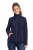 Kurtka damska softshell z kieszeniami zapinanan na zamek kolor granatowy.png