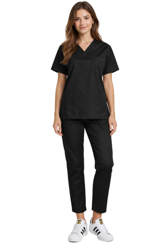 Komplet medyczny CLINIC w kolorze czarnym