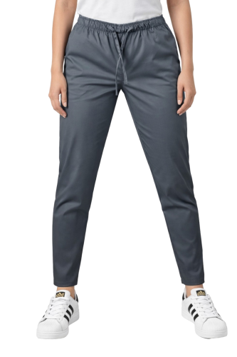 Spodnie  cygaretki medyczne COMFORT FLEX  szare