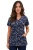 Bluza medyczna we wzorek 100% elastyczna bawełna - wzór W16