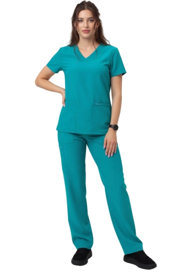 Ženski medicinski komplet cijan Cherokee Originals Ultra PROTX2®