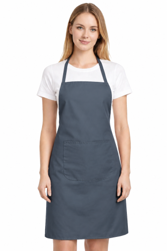 Fartuszek kuchenny gastronomiczny z kieszenienią szary.png