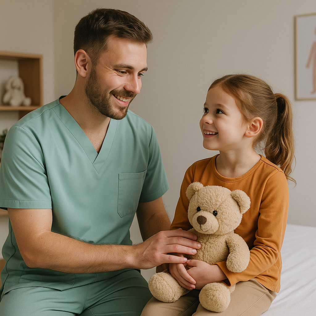 Medicinska oblačila za pediatre – kako izbrati otrokom prijazna oblačila?