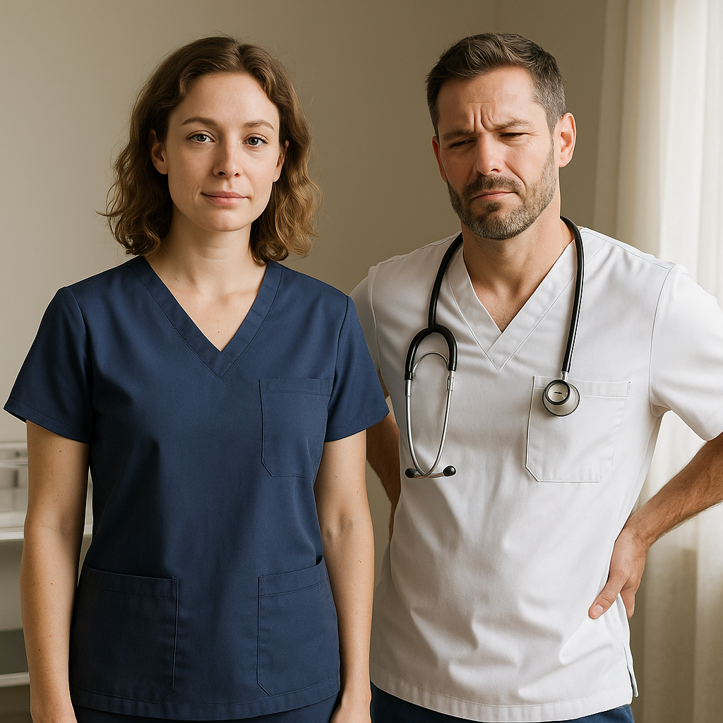 Kako izbrati medicinska oblačila, da se izognete občutku otrdelosti po nekaj urah?