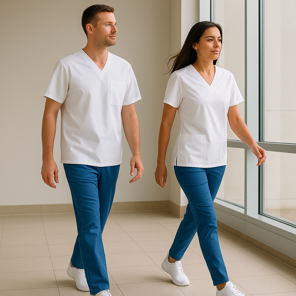 Pravokotne ali zožene medicinske hlače – kateri model je boljši za hitro hojo?
